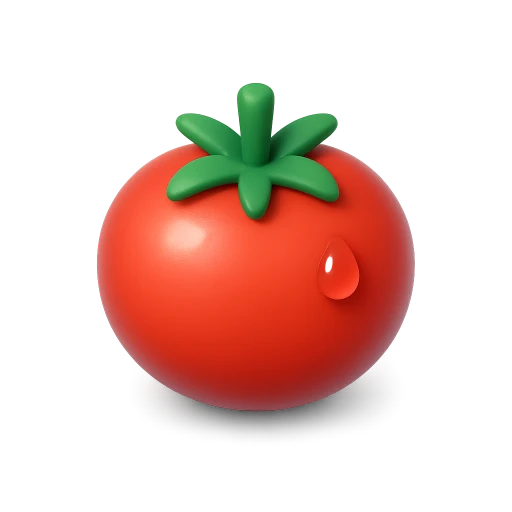 Ikon 3D Likopen (Lycopene), bahan herbal Prostinol untuk kesehatan prostat